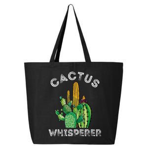 Cactus Whisperer Cacti Gardener Succulent Garden Plants 25L Jumbo Tote