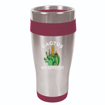 Cactus Whisperer Cacti Gardener Succulent Garden Plants 16oz Travel Tumbler