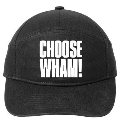 Choose Wham 7-Panel Snapback Hat