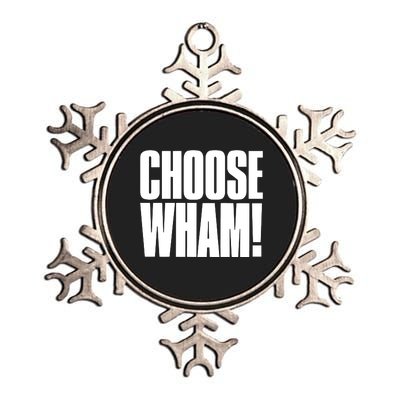 Choose Wham Metallic Star Ornament