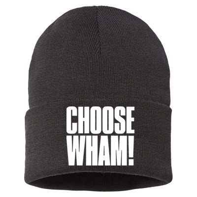 Choose Wham Sustainable Knit Beanie