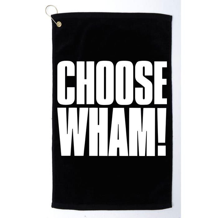 Choose Wham Golf Towel