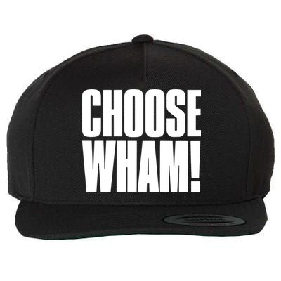 Choose Wham Wool Snapback Cap