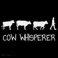 Cow Whisperer Button