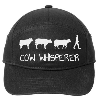 Cow Whisperer 7-Panel Snapback Hat