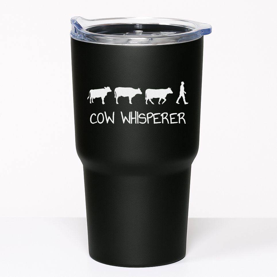 Cow Whisperer Tumbler