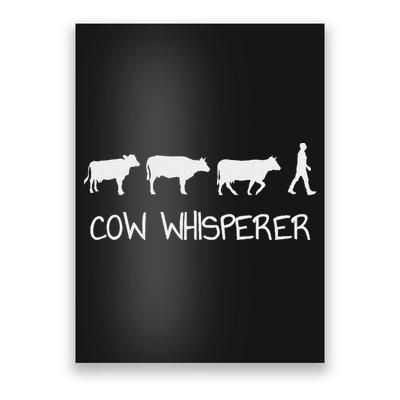 Cow Whisperer Poster