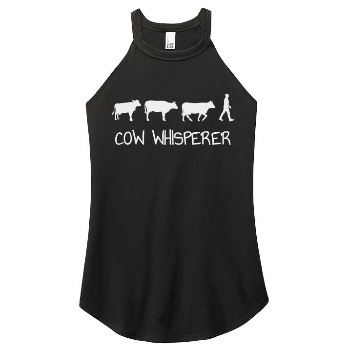 Cow Whisperer Women's Perfect Tri Rocker Tank