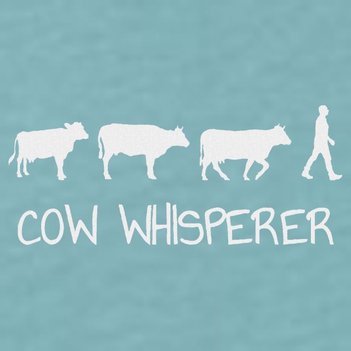 Cow Whisperer Sueded Cloud Jersey T-Shirt