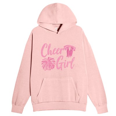 Cheering Women Cheer Girls Cheerleading Cheerleader Gift Urban Pullover Hoodie