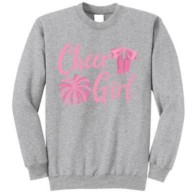 Cheering Women Cheer Girls Cheerleading Cheerleader Gift Sweatshirt