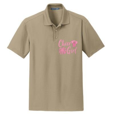 Cheering Women Cheer Girls Cheerleading Cheerleader Gift Dry Zone Grid Polo