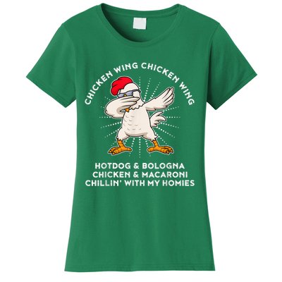 Chicken Wing Chicken Wing Shirt Song Lyric Hot Dog Bologna Women's T-Shirt