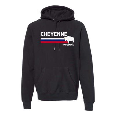 Cheyenne Wyoming Premium Hoodie