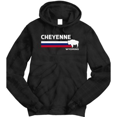 Cheyenne Wyoming Tie Dye Hoodie