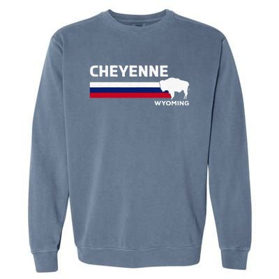 Cheyenne Wyoming Garment-Dyed Sweatshirt