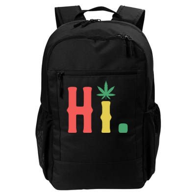 Cannabis Weed Daily Commute Backpack