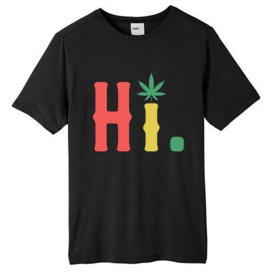 Cannabis Weed Tall Fusion ChromaSoft Performance T-Shirt