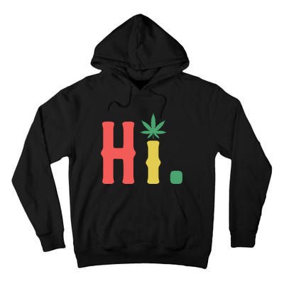 Cannabis Weed Tall Hoodie