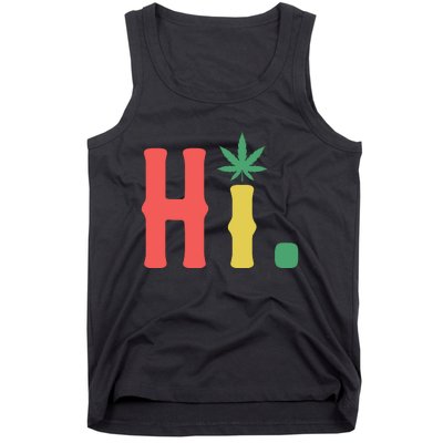 Cannabis Weed Tank Top