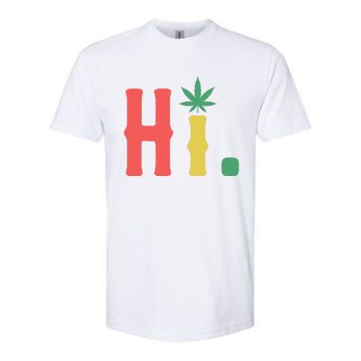 Cannabis Weed Softstyle® CVC T-Shirt