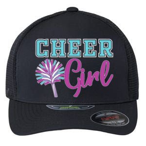 Cheerleader Wo Cheer Practice Cheering Cheerleading Flexfit Unipanel Trucker Cap