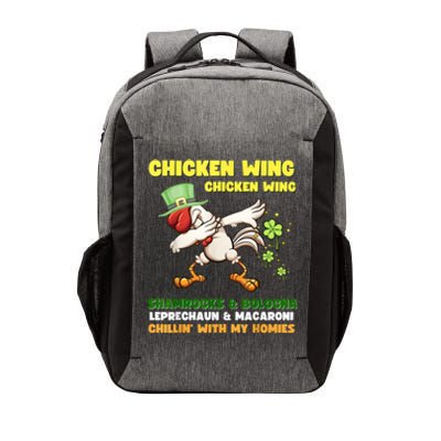 Chicken Wing Chicken Wing Song Hot Dog Bologna St Pattys Day Vector Backpack