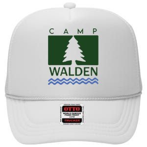 Camp Walden High Crown Mesh Back Trucker Hat