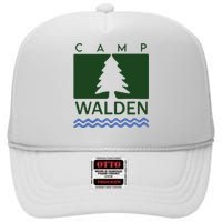 Camp Walden High Crown Mesh Back Trucker Hat