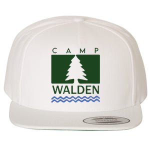 Camp Walden Wool Snapback Cap