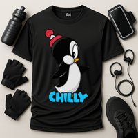 CHILLYS WILLY CARTOON funny animal Cooling Performance Crew T-Shirt