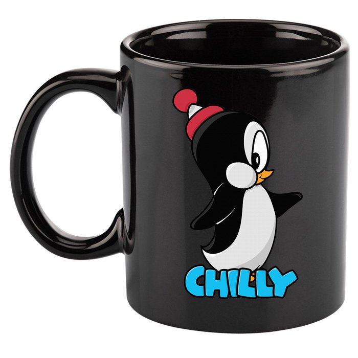 CHILLYS WILLY CARTOON funny animal 11oz C Handle Ceramic Mug