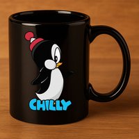 CHILLYS WILLY CARTOON funny animal 11oz C Handle Ceramic Mug