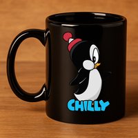 CHILLYS WILLY CARTOON funny animal 11oz C Handle Ceramic Mug