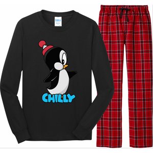 CHILLYS WILLY CARTOON funny animal Long Sleeve Pajama Set