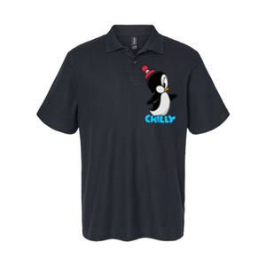 CHILLYS WILLY CARTOON funny animal Softstyle Adult Sport Polo