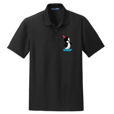 CHILLYS WILLY CARTOON funny animal Dry Zone Grid Polo