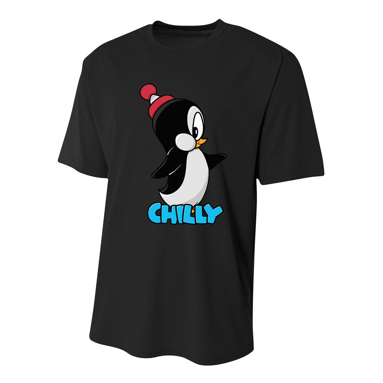 CHILLYS WILLY CARTOON funny animal Youth Performance Sprint T-Shirt