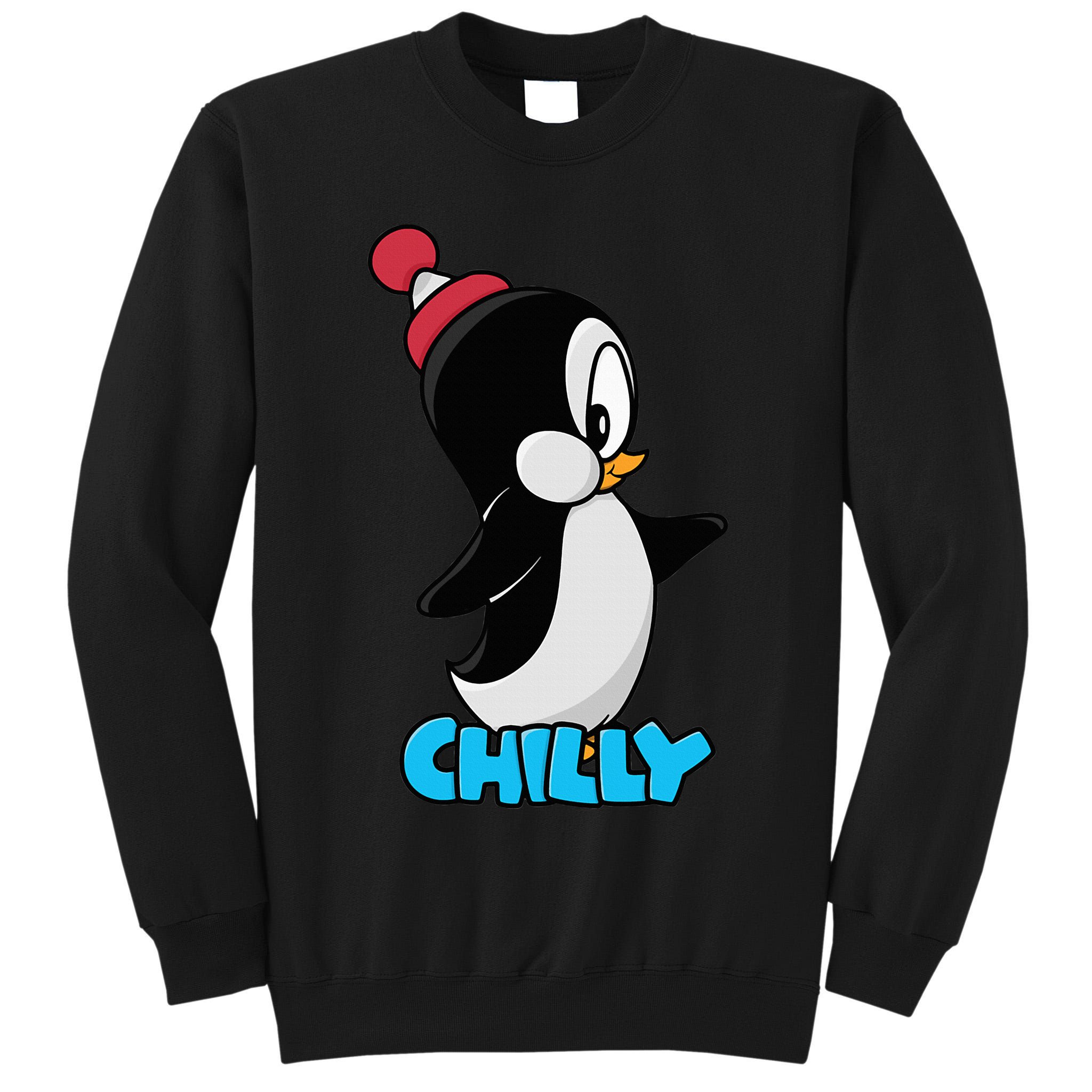 CHILLYS WILLY CARTOON funny animal Tall Sweatshirt