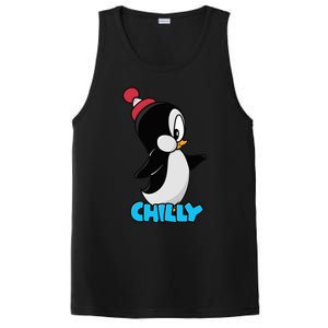 CHILLYS WILLY CARTOON funny animal PosiCharge Competitor Tank