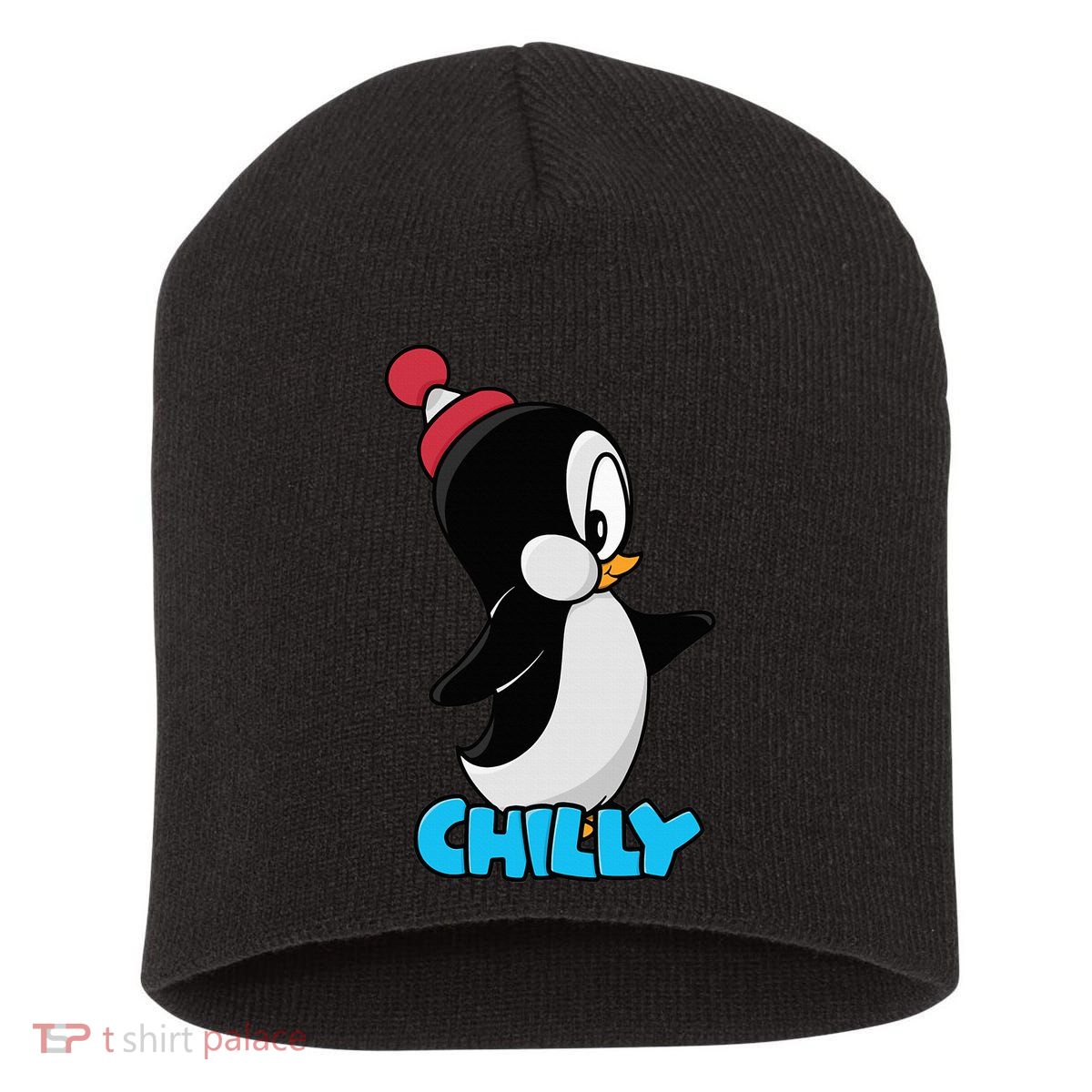 CHILLYS WILLY CARTOON funny animal Short Acrylic Beanie