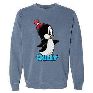 CHILLYS WILLY CARTOON funny animal Garment-Dyed Sweatshirt