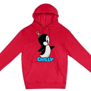 CHILLYS WILLY CARTOON funny animal Premium Pullover Hoodie