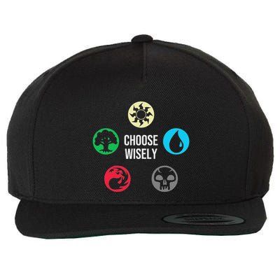 Choose Wisely Wool Snapback Cap