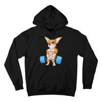 Chihuahua Weightlifting Hoodie