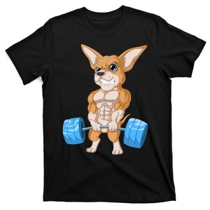 Chihuahua Weightlifting T-Shirt