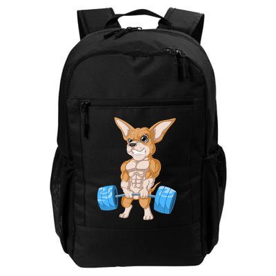 Chihuahua Weightlifting Backpack