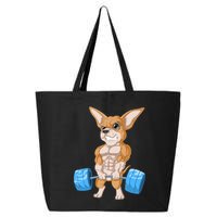 Chihuahua Weightlifting 25L Jumbo Tote
