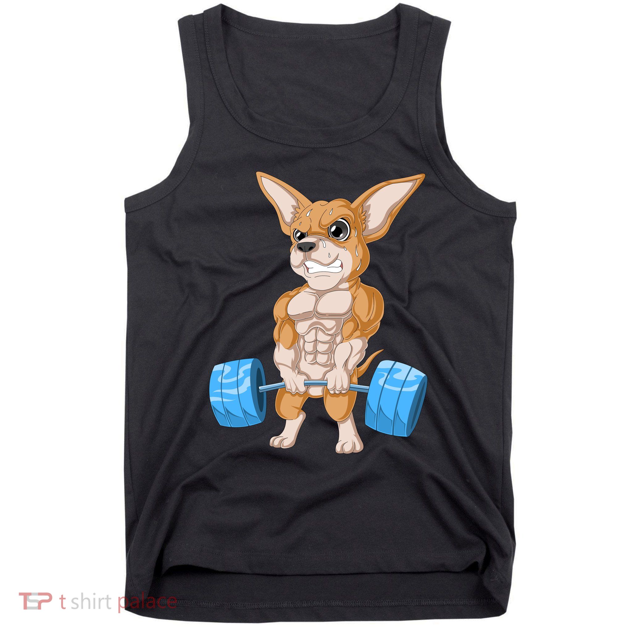 Chihuahua Weightlifting Tank Top