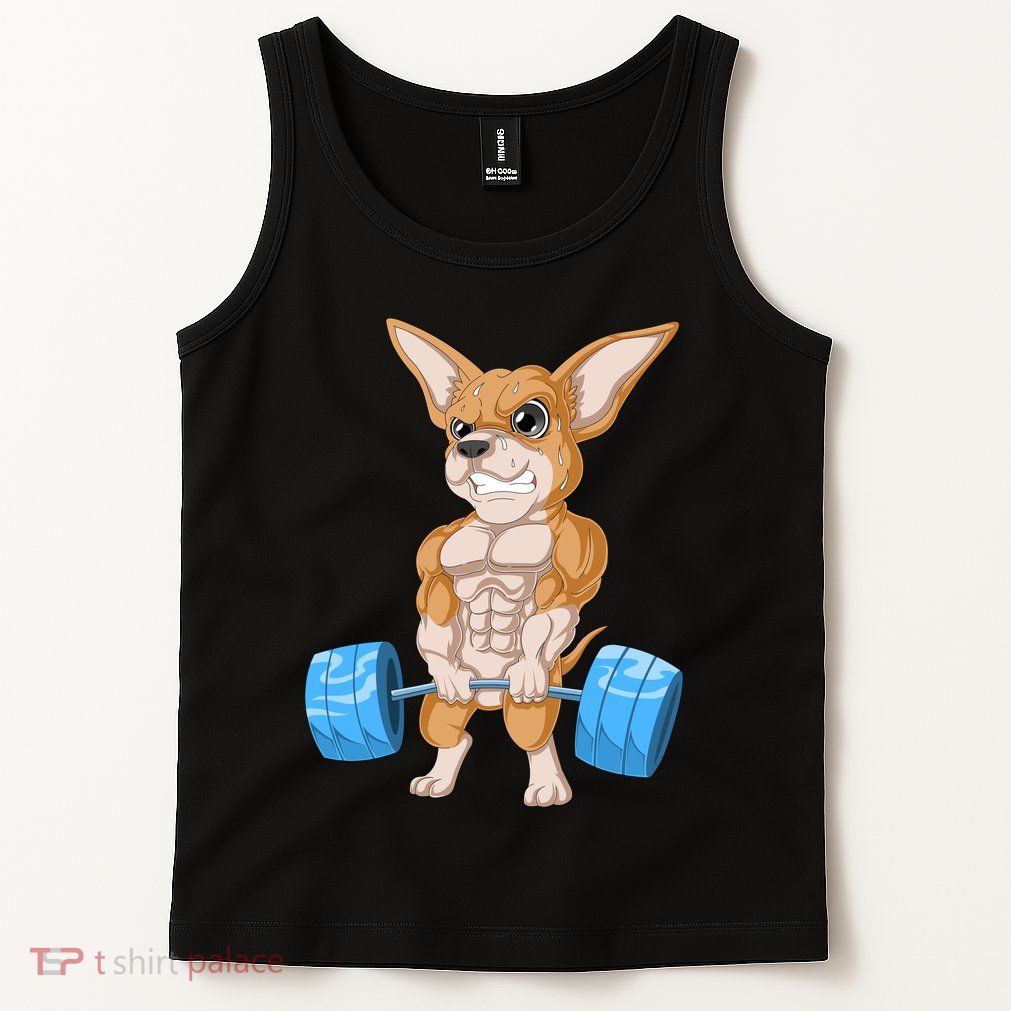 Chihuahua Weightlifting Tank Top